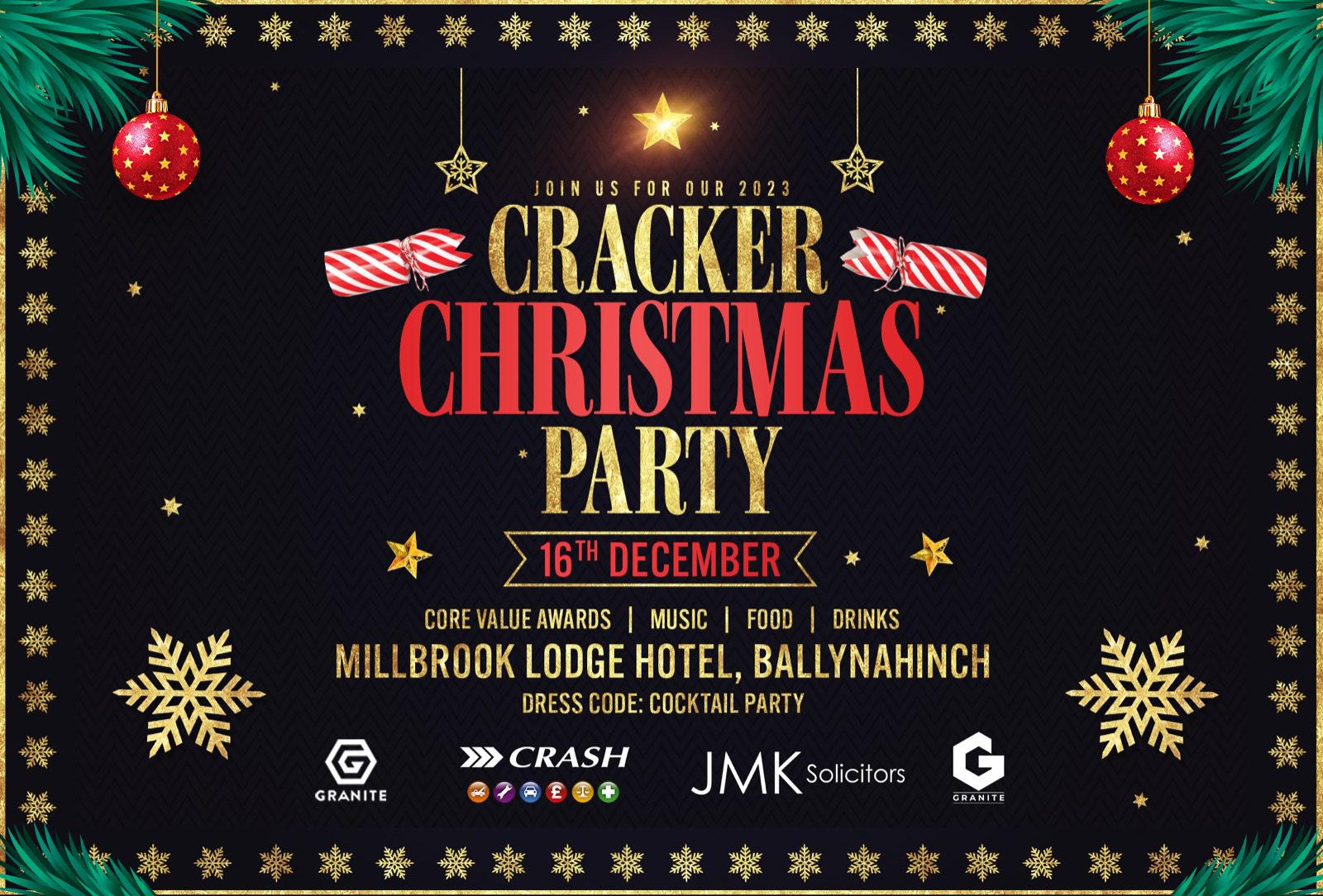 Xmas Party / Core Value Awards Header